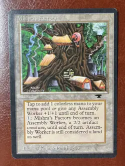 Mishra's Factory SUMMER Excellent Condition MTG - Image 1