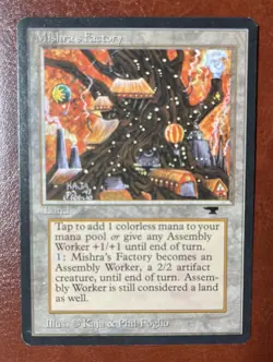 Mishra’s Factory (Autumn), Antiquities. MTG. NM. Land - Magic the Gathering - Image 1