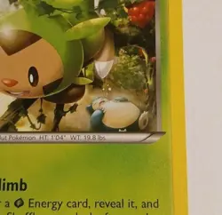 Chespin 9/162 XY - BREAKthrough Regular Common Pokemon Card NM - Snorlax Cameo - Image 3