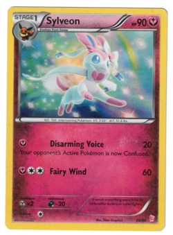 POKEMON SYLVEON 30/30 HOLO XY TRAINER KIT MP VINTAGE Visit My eBay Store - Image 1