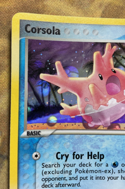 Corsola Reverse Holo Inverted EX Unseen Forces 37/115 Pokemon #3472 - Image 3
