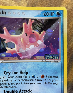Corsola Reverse Holo Inverted EX Unseen Forces 37/115 Pokemon #3472 - Image 4