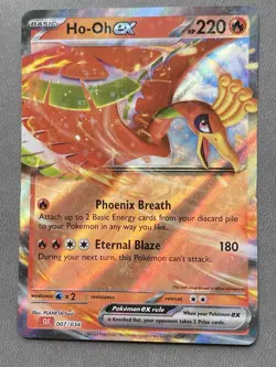 Ho-oh ex 007/034 Holo Trading Card Game Classic Pokemon TCG Holo NM - Image 1