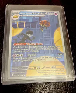Team Rocket’s Orbeetle 198/182 – Pokemon TCG SV4a Shiny Treasure ex Secret Rare - Image 1