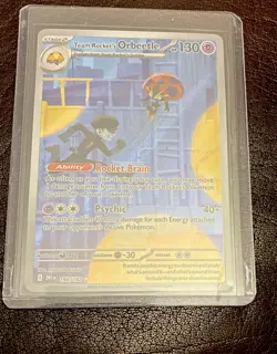 Team Rocket’s Orbeetle 198/182 – Pokemon TCG SV4a Shiny Treasure ex Secret Rare - Image 2