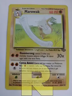 Marowak ® Jungle 39/64 ® Comune ® Pokemon ® Italiano Good - Image 1