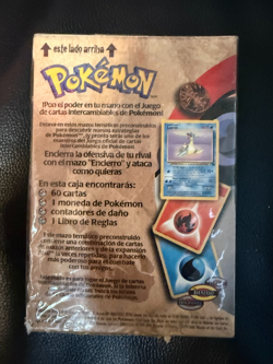 Pokemon Lockdown Theme Deck Wizards of the Coast Fossil Set SEALED Spanish - Image 2