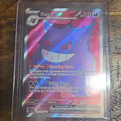 Gengar ex 193/162 SV05 Temporal Forces Ultra Rare Full Art Holo English 2024 - Image 1