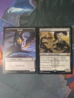 Ophiomancer w/ Token | 7% Off 2+ | MH3 | NM | MTG - Image 1