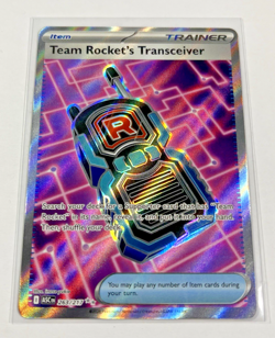 Pokemon Ascended Heroes Team Rockets Transceiver 263/217 Mega Evolution NM - Image 1