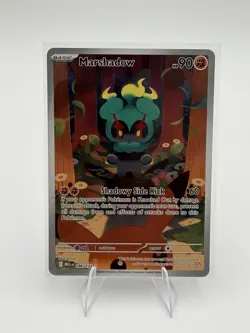 Pokemon TCG Mega Evolution Marshadow 146/132 Illustration Rare NM - Image 1