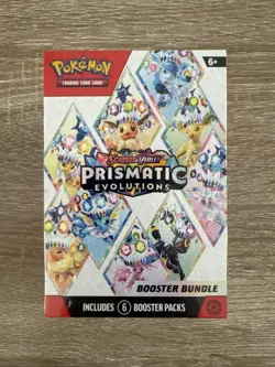 Pokemon Prismatic Evolutions Booster Bundle Sealed New - Image 1