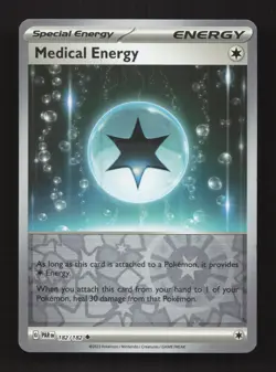 Medical Energy 182/182 Uncommon Paradox Rift Pokemon Reverse Holo Near Mint - Image 1