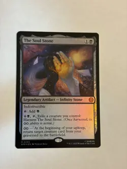 MTG: The Soul Stone Marvel's Spider-Man FOIL NM Magic The Gathering - Image 1