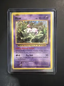 Pokemon Mew TCG Holo Rare Card XY Evolutions 53/108 Near Mint Condition - Image 3