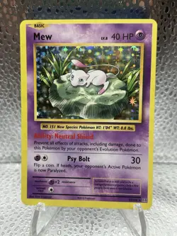✨ Pokemon TCG Mew 53/108 XY Evolutions Holo Rare Basic 40 HP English - Image 1
