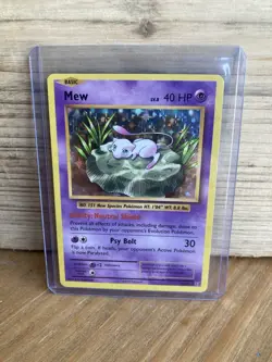 Pokemon TCG: Mew 53/108 From XY Evolutions Rare Holo - Near Mint - Image 1