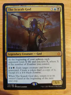 The Scarab God - 145/199 (Hour of Devastation) - Near Mint NM - Mythic - Image 1
