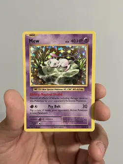 Mew 53/108 XY Evolutions Holo Rare Pokemon TCG - Image 1