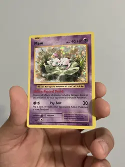 Mew 53/108 XY Evolutions Holo Rare Pokemon TCG - Image 3