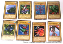 LOT 42 VINTAGE 1996 YU-GI-OH! Konami CARDS Blue Eyes White Dragon + - Image 4