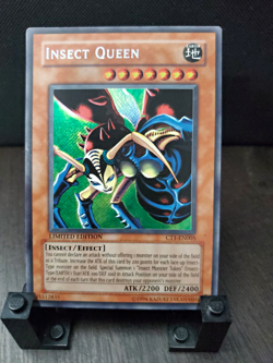Konami Yu-Gi-Oh! TCG Insect Queen CT1-EN005 Secret Rare Foil Eng Limited - Image 1