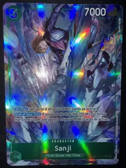 Sanji (Alternate Art) OP13-027 Carrying On His Will Foil One Piece - Image 1