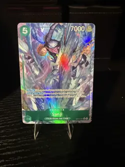 SANJI - One Piece TTCG OP13-027 - AA Alt Art Rare R - Carrying On His Will - Image 1