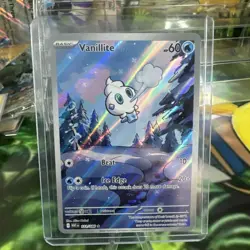 Vanillite 111/086 Sv11B: White Flare Illustration Rare pokemon - Image 1