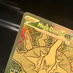 Pokemon TCG Mega Darkrai EX Pitch Black Mega Hyper Rare 120/084 NM English - Image 2