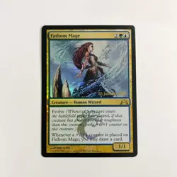 Fathom Mage - MTG - Prerelease Cards - Foil - Image 1