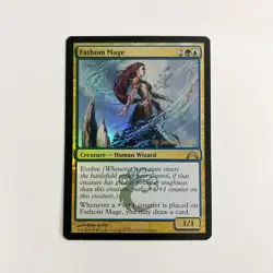 Fathom Mage - MTG - Prerelease Cards - Foil - Image 3