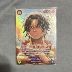 Bandai One Piece Card Game Portgas.D.Ace SP ST15-005 - Image 1