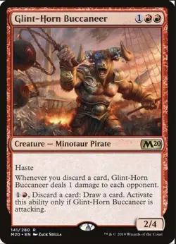 Glint-Horn Buccaneer Core Set 2020 Regular Plus BONUS cards - Image 1