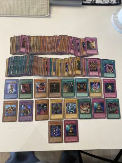 Yu-Gi-Oh Vintage Card Lot Over 200+ 1st Edition Cards With 7 First Edition Holos - Image 1