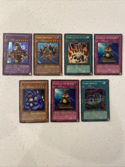 Yu-Gi-Oh Vintage Card Lot Over 200+ 1st Edition Cards With 7 First Edition Holos - Image 2