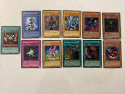 Yu-Gi-Oh Vintage Card Lot Over 200+ 1st Edition Cards With 7 First Edition Holos - Image 3