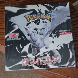 Pokemon TCG SV11W White Flare Japanese Booster Box 7 Cards Reshiram 2025 - Image 1