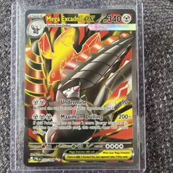 Pokemon TCG Mega Excadrill Ex 103/084 Pitch Black NM/M Card - Image 1