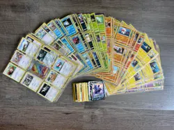 HUGE Pokemon Card Lot 600+ Cards Bulk Collection Binder Sleeved + Duplicates - Image 1