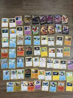 HUGE Pokemon Card Lot 600+ Cards Bulk Collection Binder Sleeved + Duplicates - Image 3