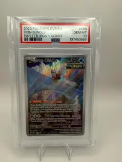 Iron Bundle 066 Paradox Rift English Vending Promo PSA 10 Pokemon Card 2023 - Image 1