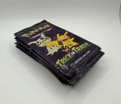 18 NEW SEALED PACK Pokemon TCG Trick or Trade 2023 Halloween Booster (3 Cards) - Image 1