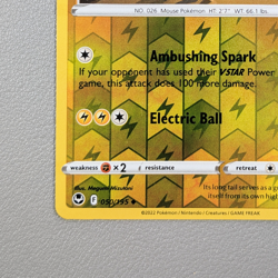 Pokemon TCG Card - Raichu 50/195 Reverse Holo | Silver Tempest (2022) *LP - Image 4