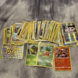 Collection Bulk Lot of 64 random Pokemon cards - Image 1