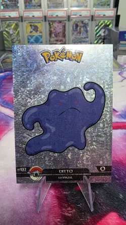 Ditto #132 - Cracked Ice Holo - Crystal Dark Black 2025 - Pokemon Card - Image 1