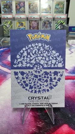 Ditto #132 - Cracked Ice Holo - Crystal Dark Black 2025 - Pokemon Card - Image 2