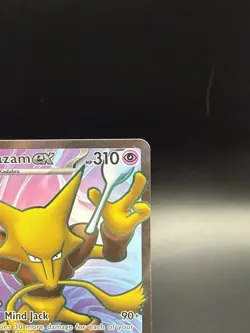 Alakazam ex 188/165 Ultra Rare Holo Sv: Scarlet & Violet 151 Pokemon Card TCG NM - Image 4