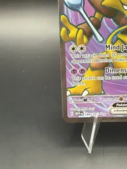 Alakazam ex 188/165 Ultra Rare Holo Sv: Scarlet & Violet 151 Pokemon Card TCG NM - Image 5