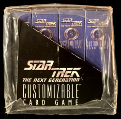 1994 Star Trek The New Generation CCG, Factory Sealed Box, 60 Card Starter Decks - Image 3